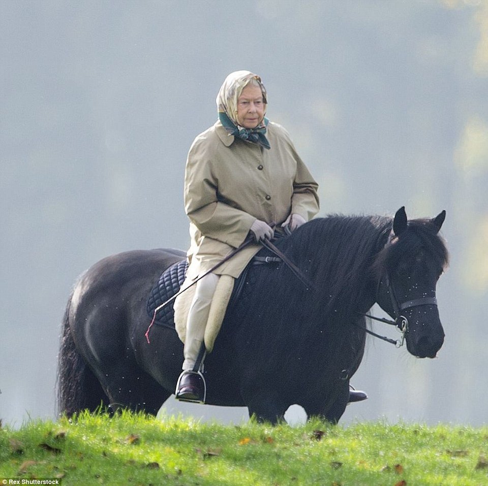 Αμαζόνα βασίλισσα: Η 89χρονη Ελισάβετ πήγε για ιππασία στον Τάμεση [εικόνες]  | iefimerida.gr 4