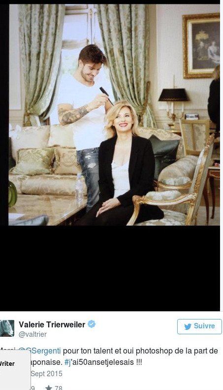 Αγνώριστη από το πολύ φωτοσόπ η 50χρονη Βαλερί Τριερβελέρ -Τι απαντά στις ειρωνείες [εικόνες] | iefimerida.gr 1