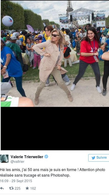 Αγνώριστη από το πολύ φωτοσόπ η 50χρονη Βαλερί Τριερβελέρ -Τι απαντά στις ειρωνείες [εικόνες] | iefimerida.gr 2