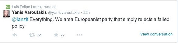 Ο Βαρουφάκης απαντά για τη σύγκριση με τη Βενεζουέλα: Ο ΣΥΡΙΖΑ είναι φιλοευρωπαϊκό κόμμα [εικόνες] | iefimerida.gr 1