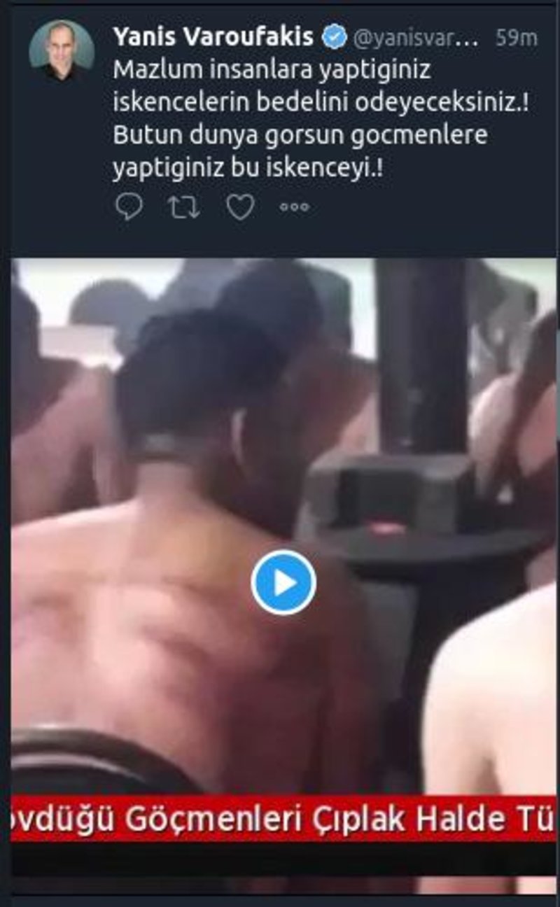 Τούρκοι χάκαραν το Twitter του Γιάνη Βαρουφάκη -«Σκάσε, δεν τελείωσε ακόμη!» | iefimerida.gr 1