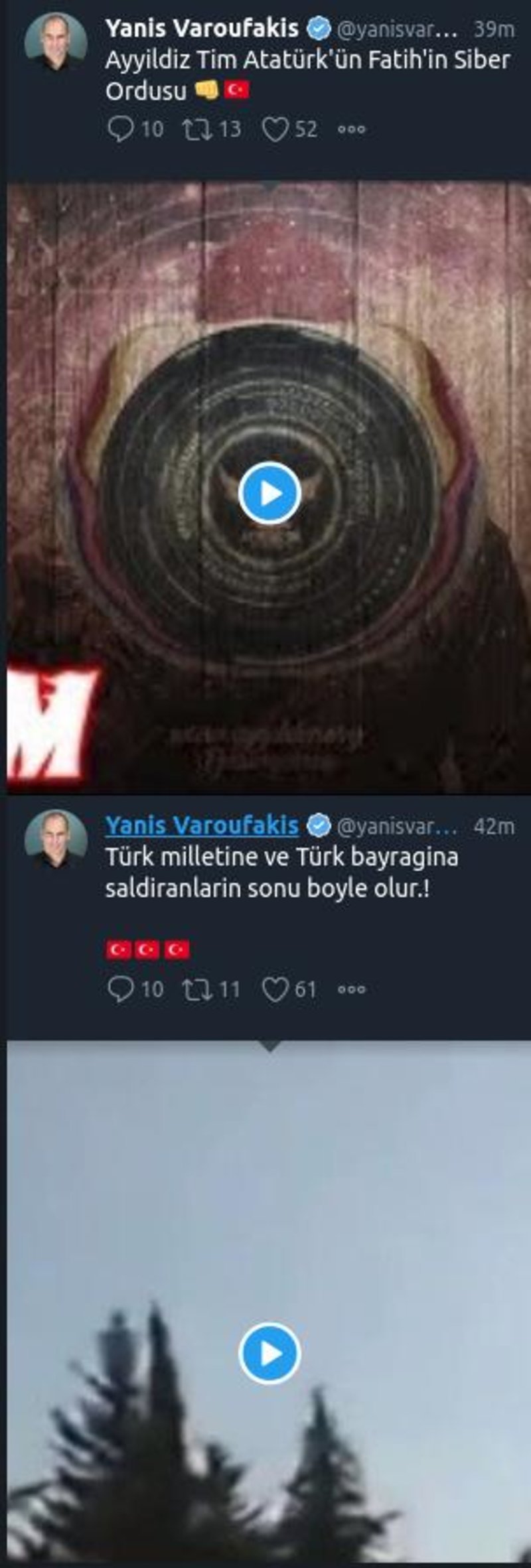 Τούρκοι χάκαραν το Twitter του Γιάνη Βαρουφάκη -«Σκάσε, δεν τελείωσε ακόμη!» | iefimerida.gr 3