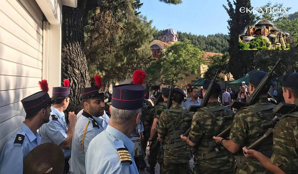 Ο Βαρθολομαίος στο μοναστήρι του Οσίου Δαβίδ στην Εύβοια -Κατέταξε σε Αγιο τον Οσιο Ιάκωβο [εικόνες]  | iefimerida.gr 1