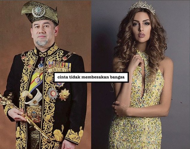 Η 25χρονη Μις Μόσχα παντρεύτηκε τον 49χρονο βασιλιά της Μαλαισίας -Φόρεσε και χιτζάμπ [εικόνες] | iefimerida.gr 0