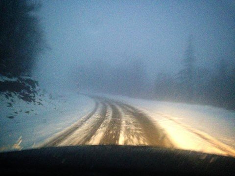 Το έστρωσε στη Βόρεια Ελλάδα -Πού χρειάζονται αντιολισθητικές αλυσίδες [εικόνες] | iefimerida.gr 3