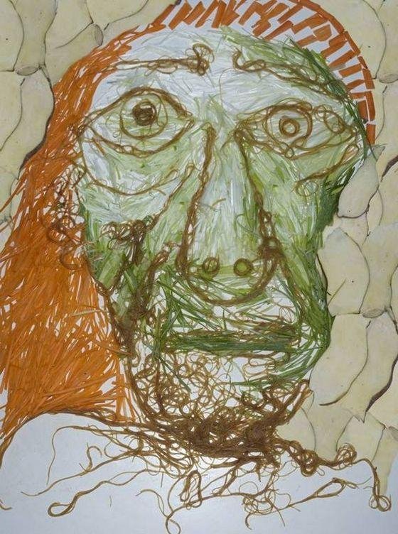 Καλλιτέχνιδα επαναδημιούργησε διάσημους πίνακες χρησιμοποιώντας μόνο λαχανικά [εικόνες]  | iefimerida.gr 9