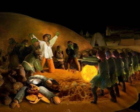 Καλλιτέχνιδα επαναδημιούργησε διάσημους πίνακες χρησιμοποιώντας μόνο λαχανικά [εικόνες]  | iefimerida.gr 2