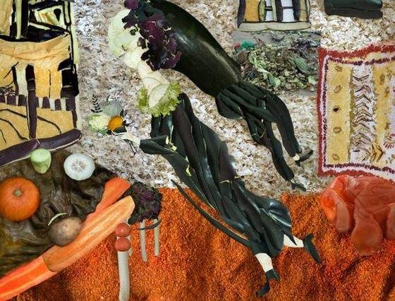 Καλλιτέχνιδα επαναδημιούργησε διάσημους πίνακες χρησιμοποιώντας μόνο λαχανικά [εικόνες]  | iefimerida.gr 4