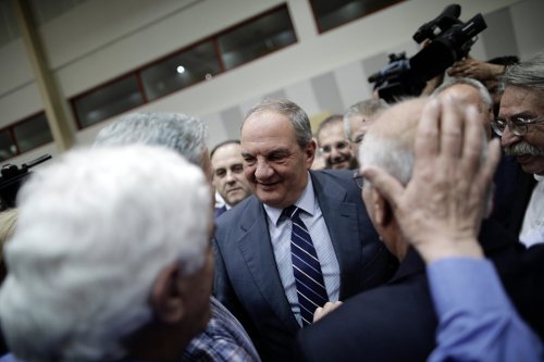 Στο Βελλίδειο ο Καραμανλής  -Ολα όσα έγιναν στην παρουσίαση βιβλίου για την οικονομία [εικόνες] | iefimerida.gr 6