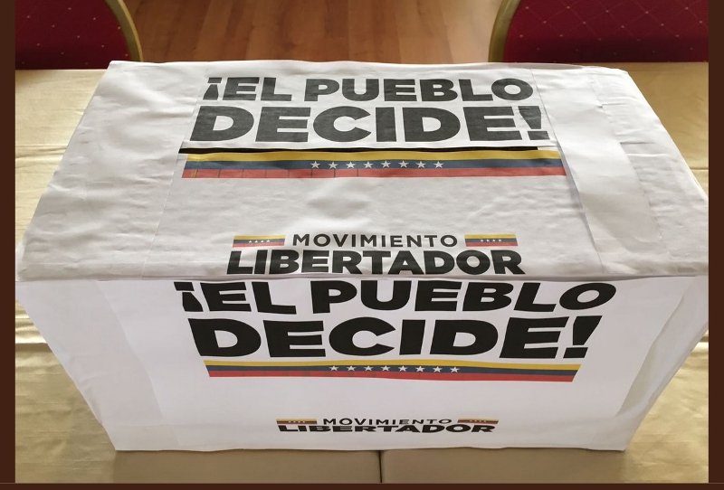 Ατυπο δημοψήφισμα της αντιπολίτευσης στη Βενεζουέλα -Ψηφίζουν και στην Ελλάδα [εικόνες] | iefimerida.gr 2