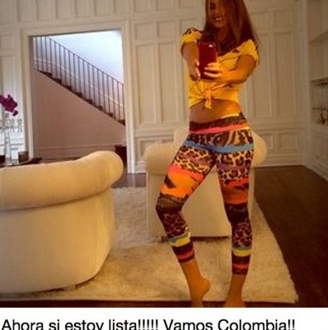 Η selfie της Σοφία Βεργκάρα για την πρόκριση της Κολομβίας: Αποκαλύπτει τι φορούσε την ώρα του ματς [εικόνα] | iefimerida.gr 0