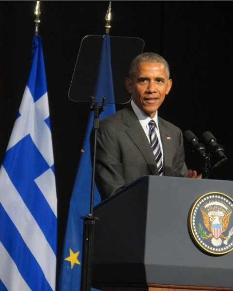 Η Μαρίνα Βερνίκου κατάφερε να φωτογραφίσει τον Μπαράκ Ομπάμα [εικόνες]  | iefimerida.gr 2