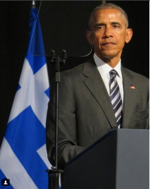 Η Μαρίνα Βερνίκου κατάφερε να φωτογραφίσει τον Μπαράκ Ομπάμα [εικόνες]  | iefimerida.gr 1