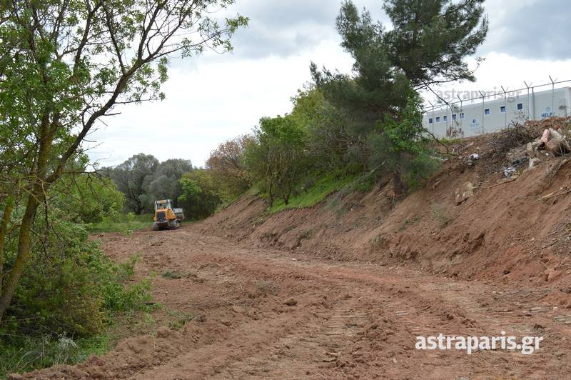 Στο hotspot της Χίου φτιάχνουν νεκρή ζώνη για να μην «αποδράσουν» ξανά οι πρόσφυγες [εικόνες] | iefimerida.gr 0