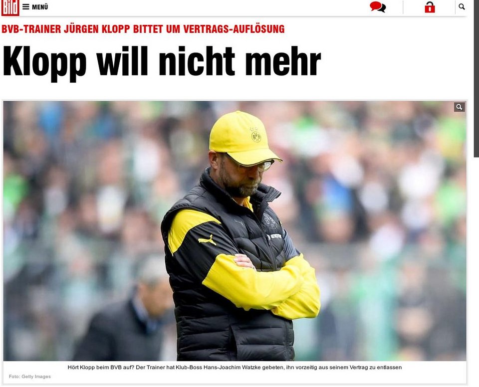 «Βόμβα» στην Ντόρτμουντ: Ζήτησε να φύγει ο Γιούργκεν Κλοπ! [εικόνες] | iefimerida.gr 0
