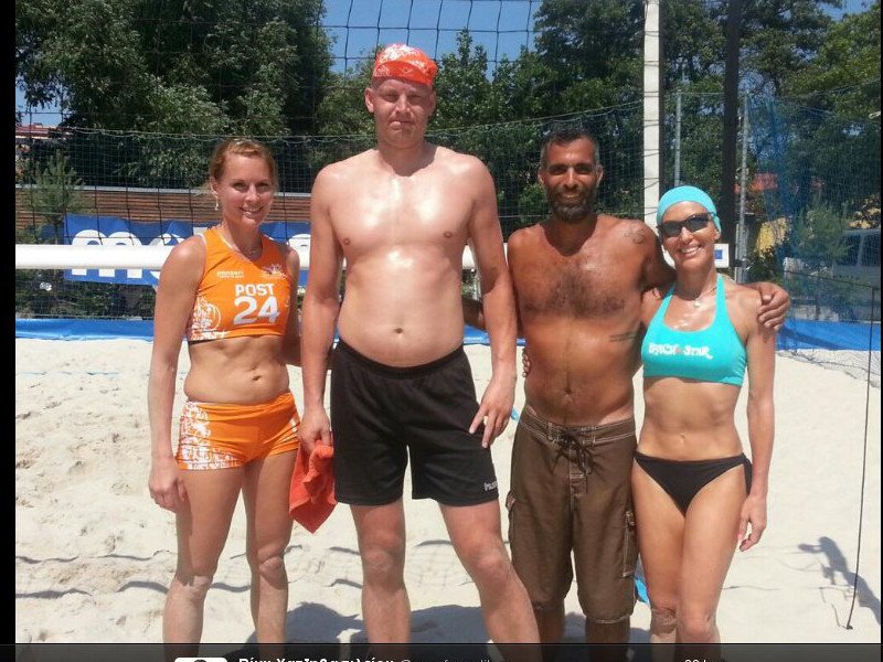 Μετάλλιο σε πανευρωπαϊκούς αγώνες beach volley κέρδισε η Βίκυ Χατζηβασιλείου [εικόνες]  | iefimerida.gr 1