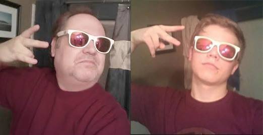 Ενας πατέρας μιμείται τις πόζες της κόρης του και... ρίχνει το ίντερνετ! [εικόνες] | iefimerida.gr 2