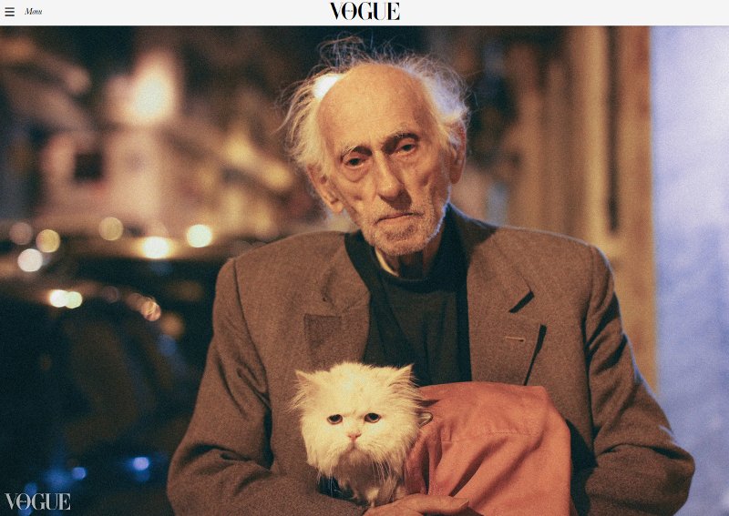 Η ιστορία πίσω από τη φωτογραφία από την Ελλάδα που καθήλωσε και τη Vogue -Ο 93χρονος με τη γάτα του στο λεωφορείο Χ14 [εικόνες] | iefimerida.gr 0