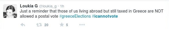 Διαμαρτυρία των Ελλήνων του εξωτερικού στο Twitter -«Φώναξαν» γιατί δεν μπόρεσαν να ψηφίσουν [εικόνες] | iefimerida.gr 5