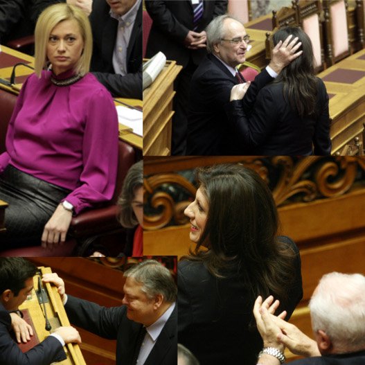 Το backstage της ψηφοφορίας για τη Ζωή: Ο φανερά αδυνατισμένος Καραμανλής, το ροζ iPad της Ραχήλ, η συγκίνηση [εικόνες] | iefimerida.gr 1