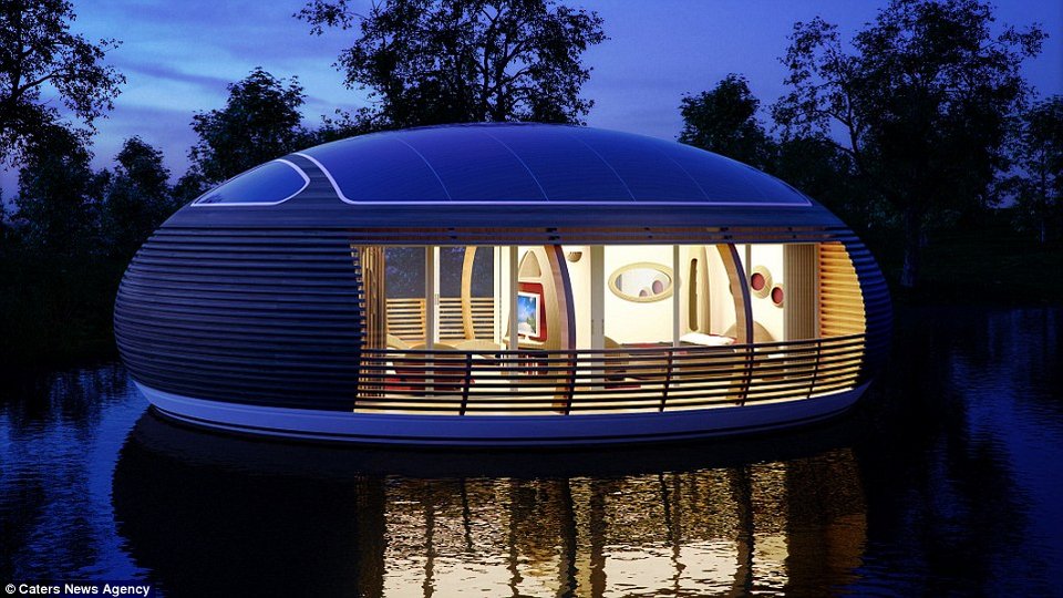 Εγινε και αυτό: Πλωτό σπίτι -Χλιδή μέσα στο νερό [εικόνες] | iefimerida.gr 1