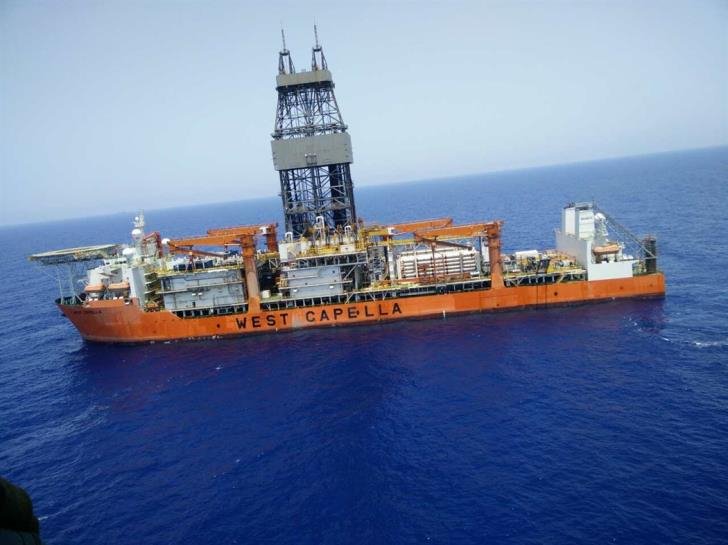 Οι πρώτες φωτογραφίες του West Capella στην Κύπρο -Στο σημείο των γεωτρήσεων | iefimerida.gr 2