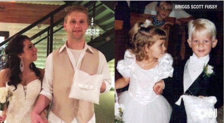 Από παρανυφάκια το 1995, παντρεμένοι το 2015 -20 χρόνια μετά στην ίδια εκκλησία [εικόνες & βίντεο] | iefimerida.gr 1