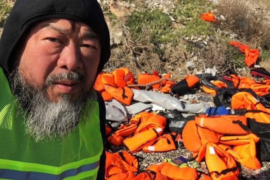 Από τη Λέσβο στην Ειδομένη ο Κινέζος καλλιτέχνης: Δεν μπορώ να πιστέψω αυτό που συμβαίνει [εικόνες] | iefimerida.gr 8