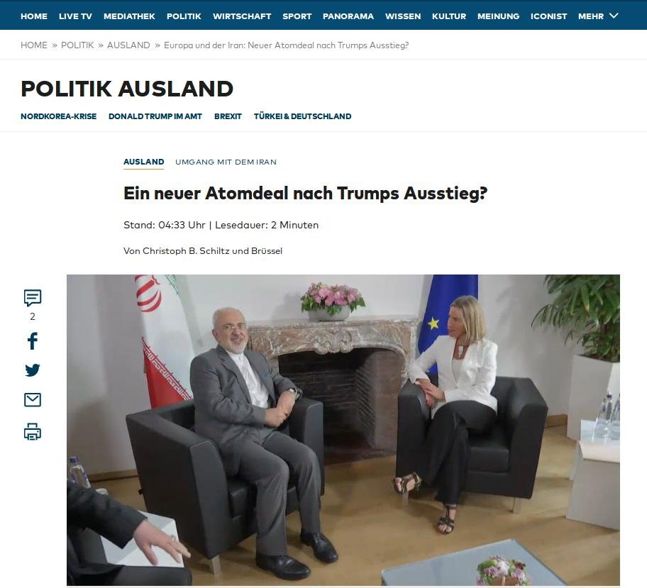 ΕΕ, Ρωσία και Κίνα ετοιμάζονται να προτείνουν νέα συμφωνία στο Ιράν  | iefimerida.gr 0