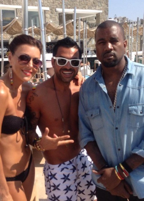 Στη Μύκονο ο σούπερ σταρ σύζυγος της Κιμ Καρντάσιαν, Κάνιε Γουέστ [εικόνα] | iefimerida.gr 0