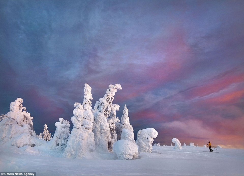 Στους -35 βαθμούς: Εκεί που το χιόνι... καταπίνει τον ήλιο και ντύνει τα πάντα στα λευκά [εικόνες] | iefimerida.gr 6