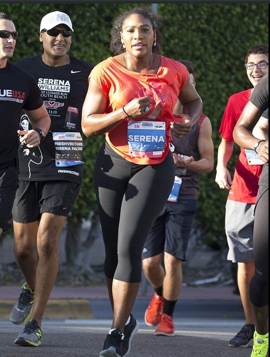 H Σερένα Γουίλιαμς πήρε ταξί για να τερματίσει στον δικό της αγώνα δρόμου [εικόνες] | iefimerida.gr 0