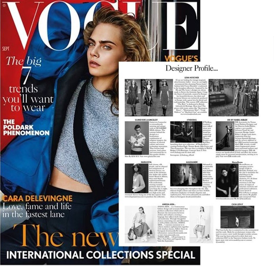 Η Βρετανική Vogue ξεχώρισε την Ελληνίδα σχεδιάστρια Βιβιάνα Μαραβέγια [εικόνες]  | iefimerida.gr 0