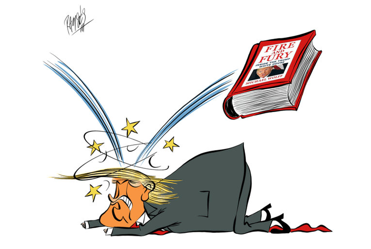 Ενα πιράνχας στον βάλτο των ΜΜΕ -Ποιος είναι ο συγγραφέας Μάικλ Γουλφ που «έκαψε» τον Ντόναλντ Τραμπ [εικόνες] | iefimerida.gr 2