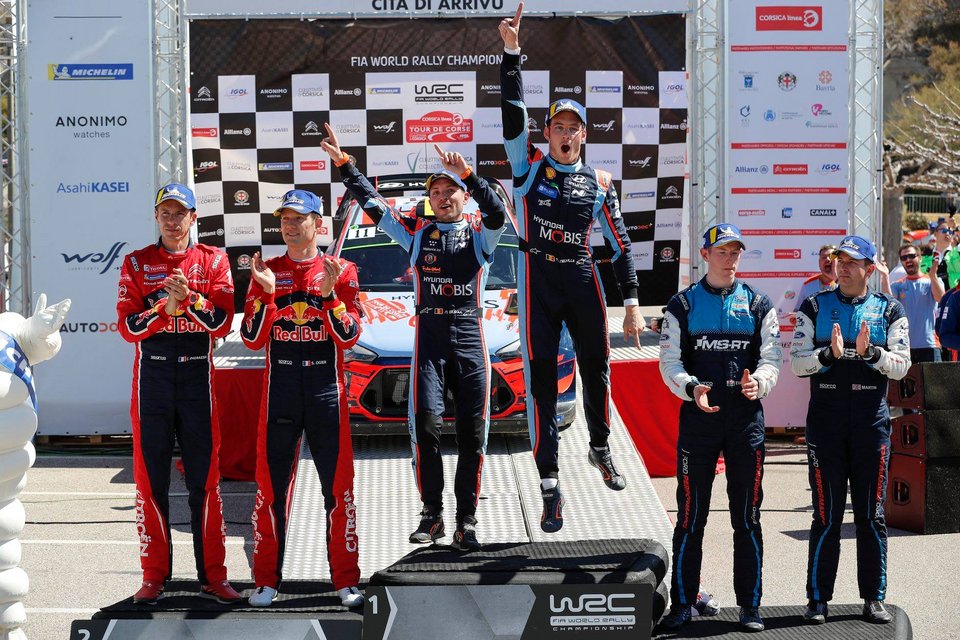 Νίκη για τη Hyundai στο Ράλι Κορσικής του WRC 2019 | iefimerida.gr 0