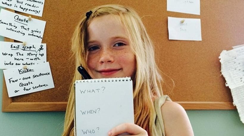 Αποκλειστικό από 9χρονη δημοσιογράφο -Αποκάλυψε μια δολοφονία πριν το πάρουν χαμπάρι οι «συνάδελφοι» της [εικόνες]   | iefimerida.gr 0