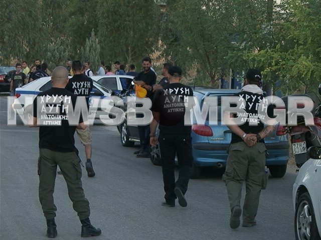 Μπλόκο της αστυνομίας σε μέλη της Χρυσής Αυγής που ήθελαν να βοηθήσουν στην κατάσβεση της φωτιάς στο Μαρκόπουλο [εικόνα] | iefimerida.gr 0