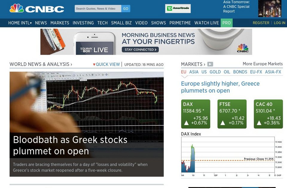 «Ναυάγιο», «ιστορική πτώση»: Στα πρωτοσέλιδα των διεθνών ΜΜΕ το κραχ στο Χρηματιστήριο [εικόνες] | iefimerida.gr 3