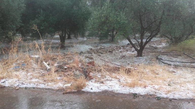 Σοβαρά προβλήματα από την κακοκαιρία στην Κρήτη -Χαλάζι, πλημμύρες και κατολισθήσεις [εικόνα] | iefimerida.gr 0