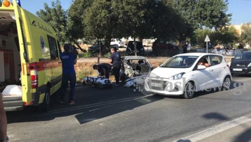 Χανιά: Σφοδρή σύγκρουση οχημάτων με δύο τραυματίες [εικόνες] | iefimerida.gr 0