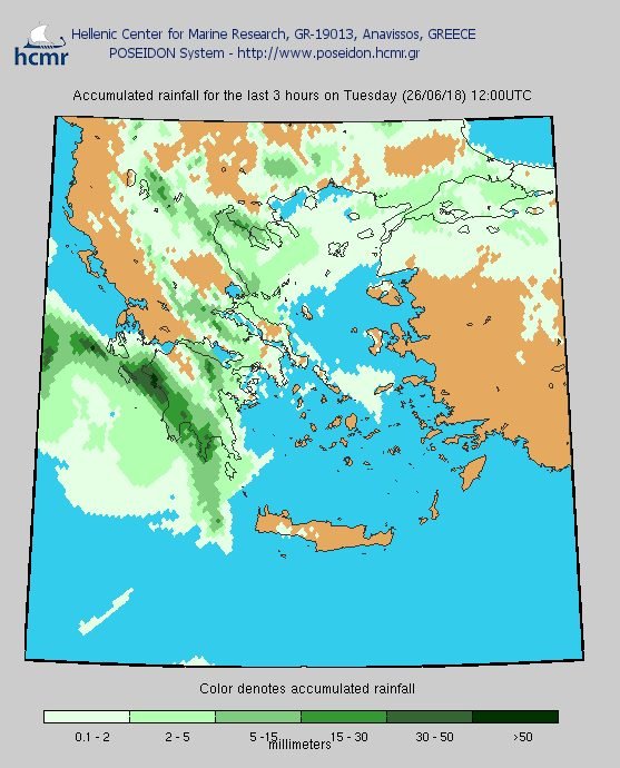 Ανοιξαν οι ουρανοί στην Αττική -Οι χάρτες με τις καταιγίδες σήμερα [εικόνες] | iefimerida.gr 0