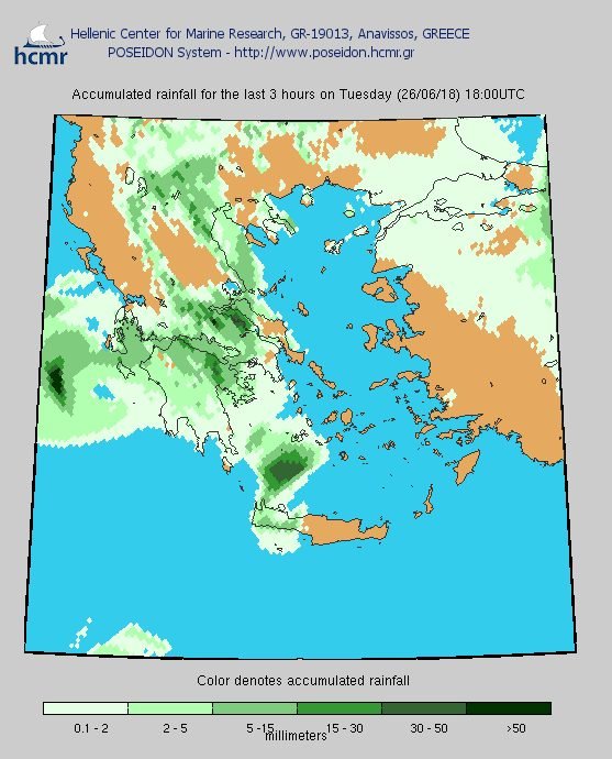 Ανοιξαν οι ουρανοί στην Αττική -Οι χάρτες με τις καταιγίδες σήμερα [εικόνες] | iefimerida.gr 2