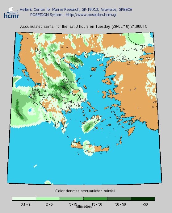 Ανοιξαν οι ουρανοί στην Αττική -Οι χάρτες με τις καταιγίδες σήμερα [εικόνες] | iefimerida.gr 3