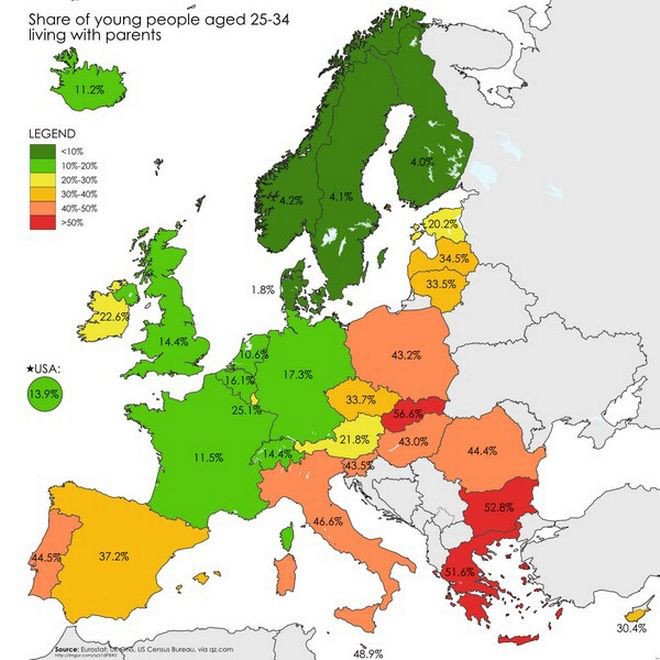 Η κρίση έκανε τους νέους μαμάκιδες -Ενας στους δύο έως 34 ετών ζει στο πατρικό του | iefimerida.gr 1