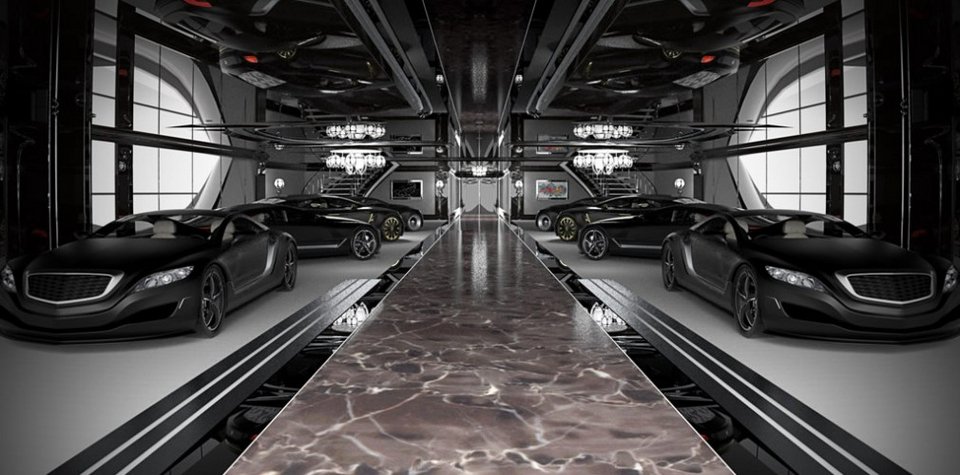 Το γιοτ της σικάτης χλιδής και των 20 εκατ. ευρώ -Πολυέλαιοι Baccarat, art nouveau σαλόνια, πισίνες και ντιζάιν που παραπέμπει στο αυτοκίνητο του... Batman [εικόνες] | iefimerida.gr 1