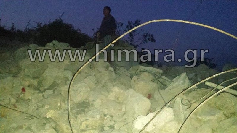 Χειμάρα: Αλβανοί κατεδάφισαν τον Αγιο Αθανάσιο [εικόνες] | iefimerida.gr 1