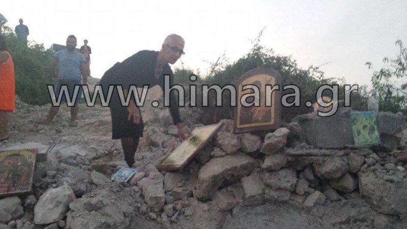 Αντίδραση του ΥΠΕΞ για την κατεδάφιση του ναού στη Χειμάρρα: Η Αλβανία ενεργεί όπως οι τζιχαντιστές | iefimerida.gr 3