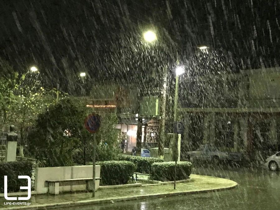 Στα λευκά το Πήλιο -Το έστρωσε στα Χάνια [εικόνες & βίντεο] | iefimerida.gr 4