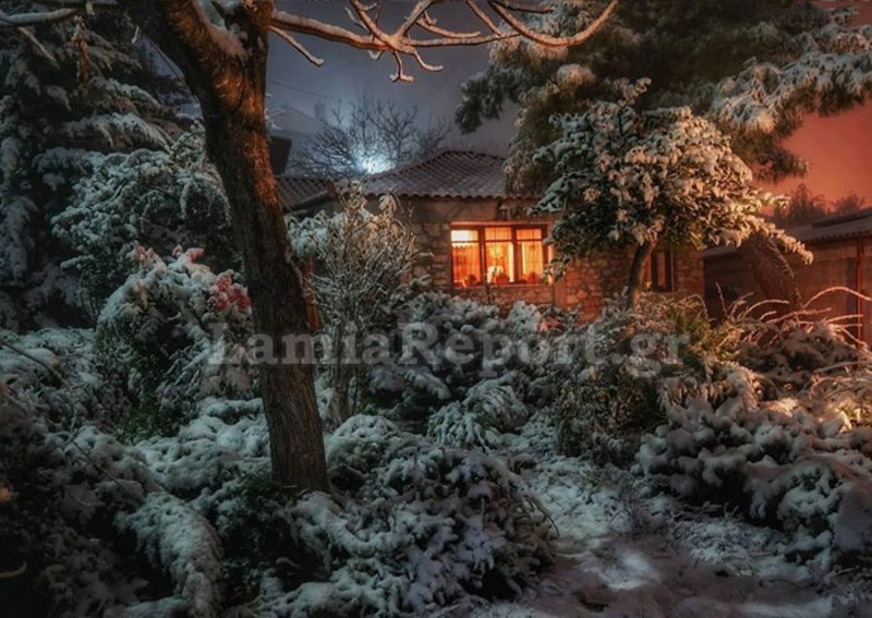 Στα λευκά η χώρα, προβλήματα από την κακοκαιρία – Χιόνια και χαμηλές θερμοκρασίες και σήμερα [εικόνες&βίντεο] | iefimerida.gr 8