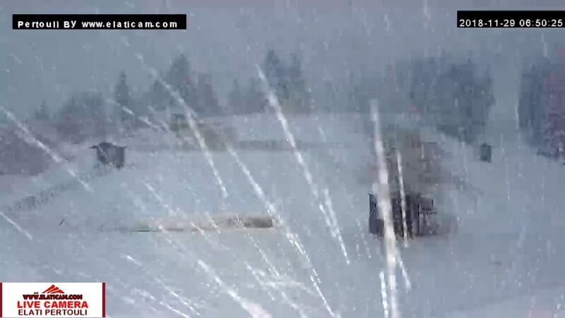 Ισχυρή χιονόπτωση στα Τρίκαλα -Ξύπνησαν στα λευκά [εικόνες] | iefimerida.gr 1